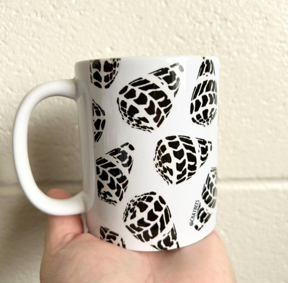 Hawaiian Hebrew Cone Shell Seashell Mug