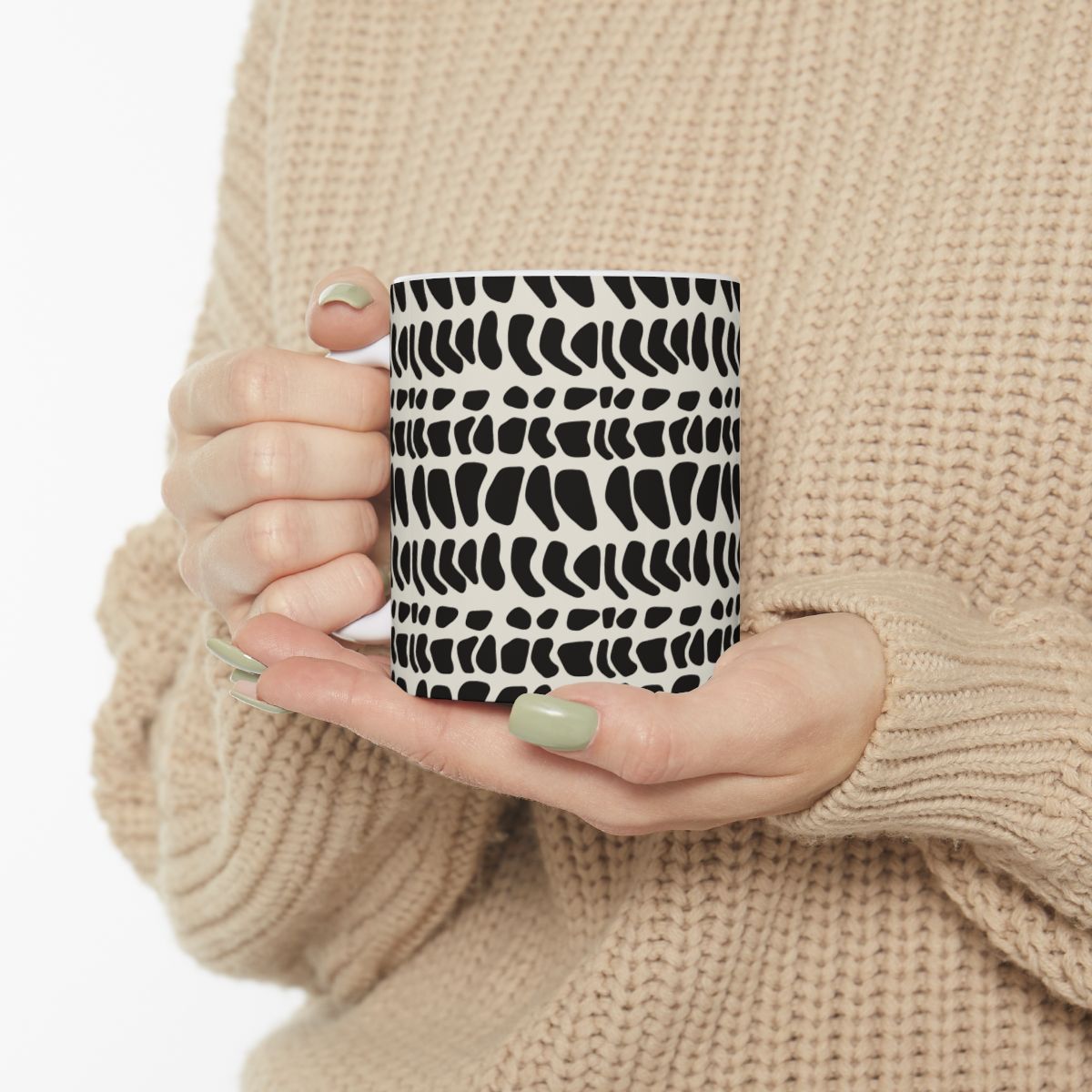 Hebrew Cone Shell Print Mug