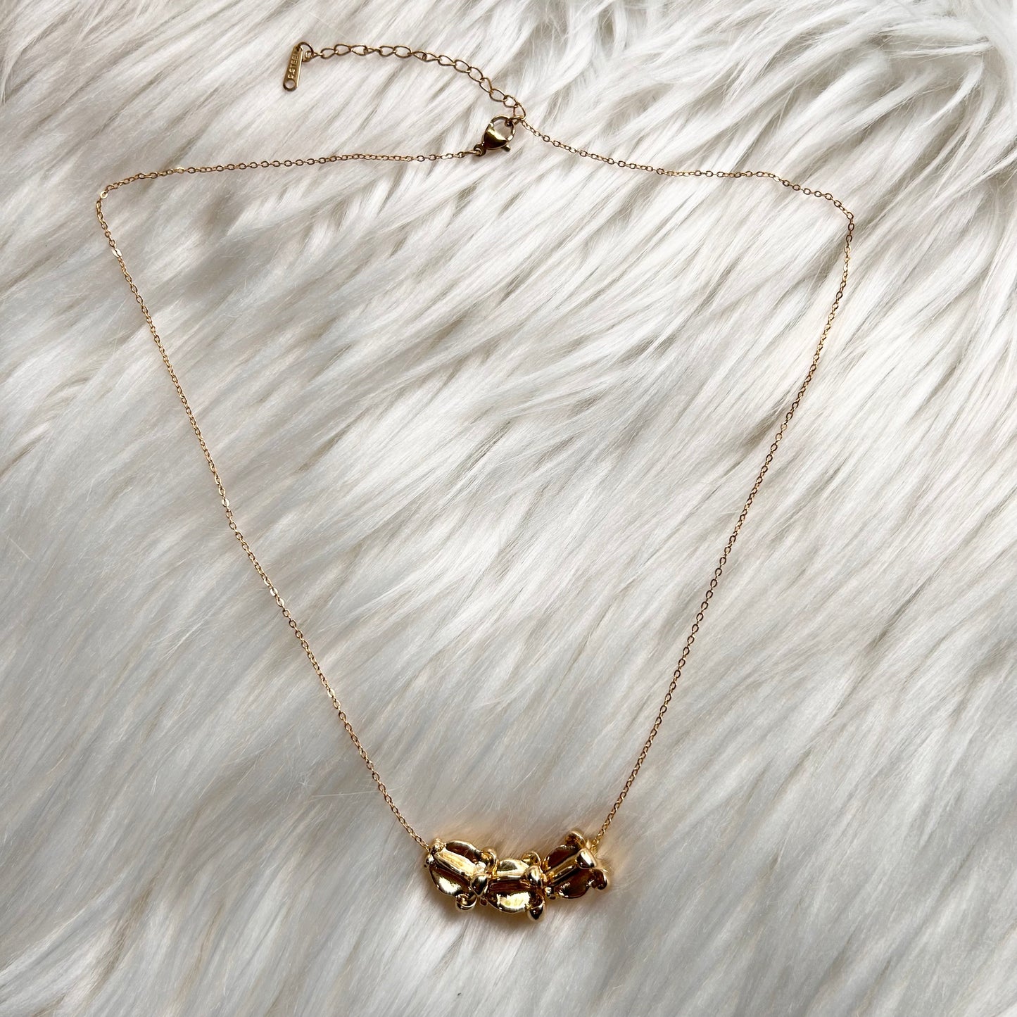Crown Flower Pua Kalaunu Hawaiian Flower Necklace Extension 18-20 inches Hawaiian Jewelry | Gift for her | Mother's Day | Christmas present