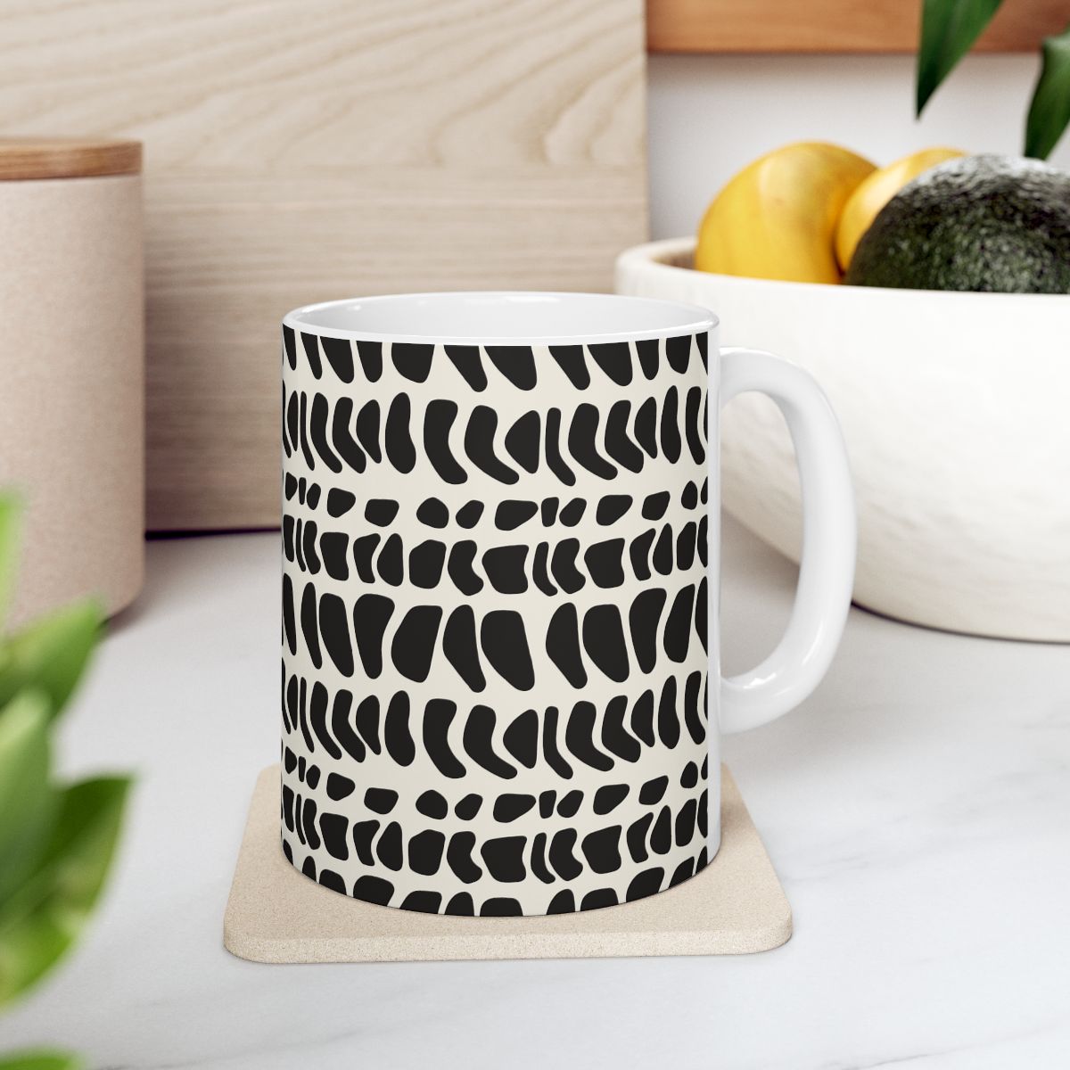 Hebrew Cone Shell Print Mug