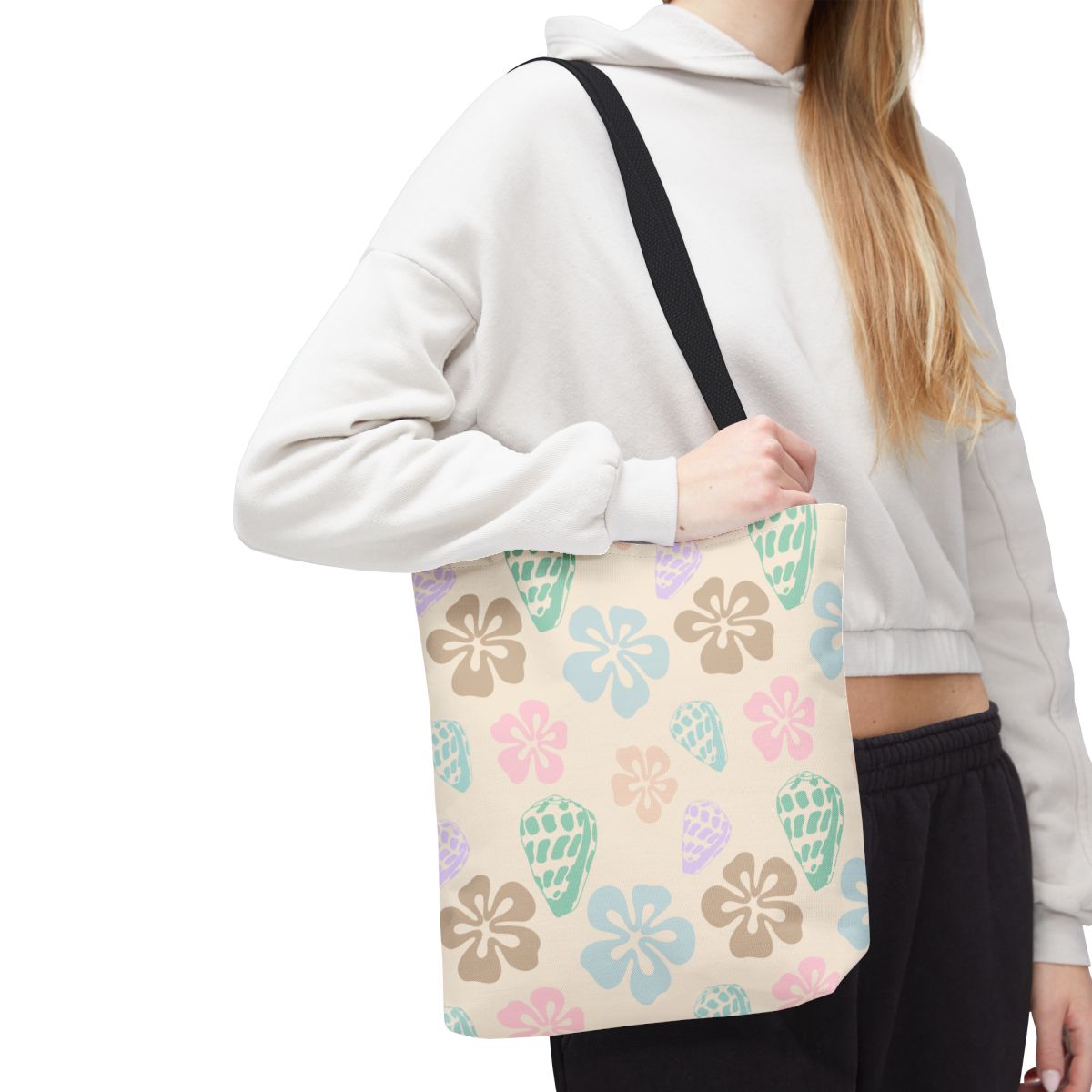 Pastel Shell Tote Bag