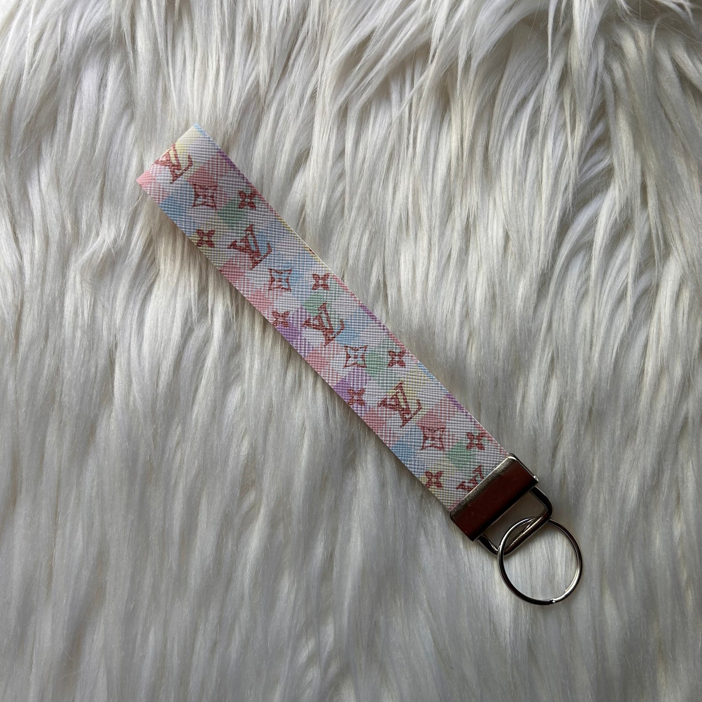 Floral Plaid LV Wrislet