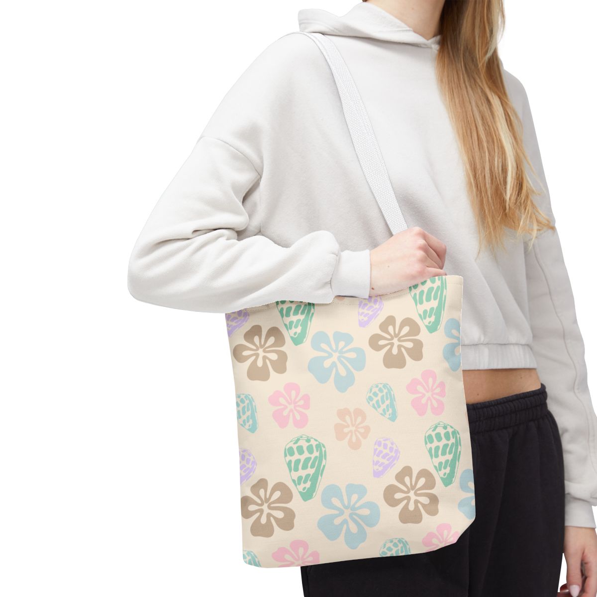 Pastel Shell Tote Bag