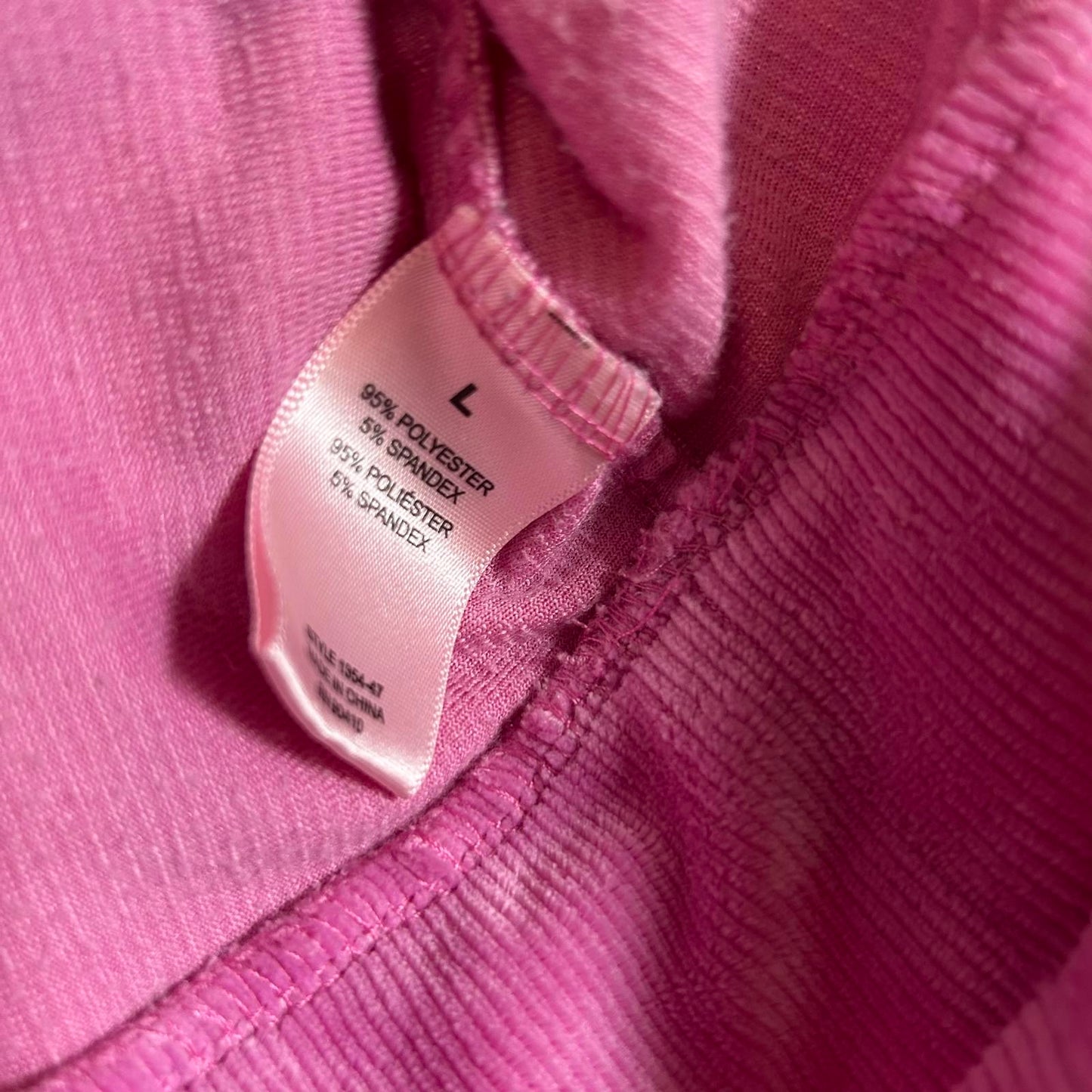 Juicy Couture Pink Velour Velvet Pullover Hoodie Sweatpants Set - Women's Large