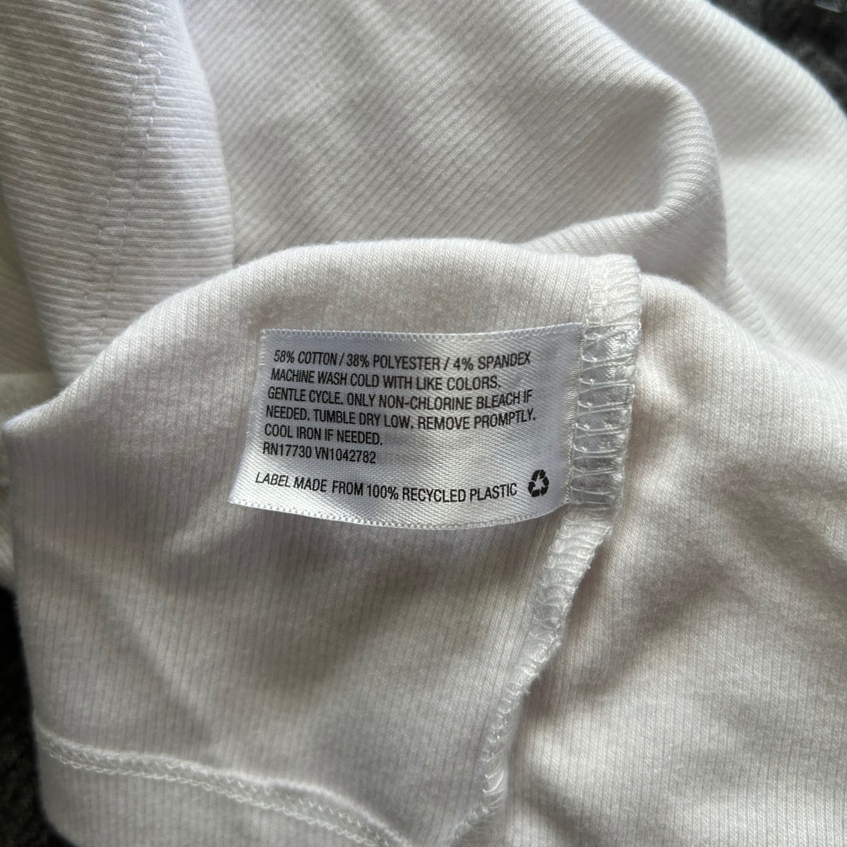 Wild Fable White Ribbed Sleeveless Tank Top - Women's XL