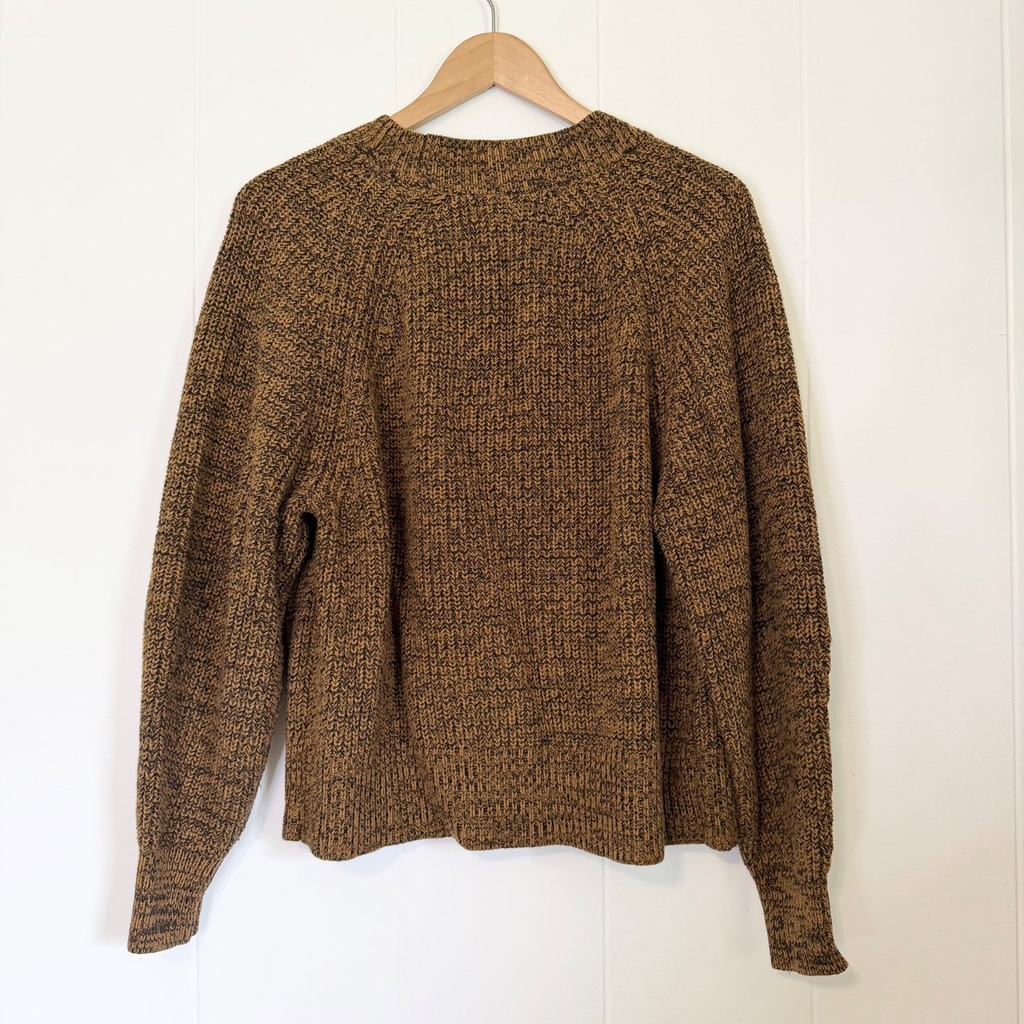 A New Day Chunky Knit Long Sleeve Cardigan Sweater - Women's Large
