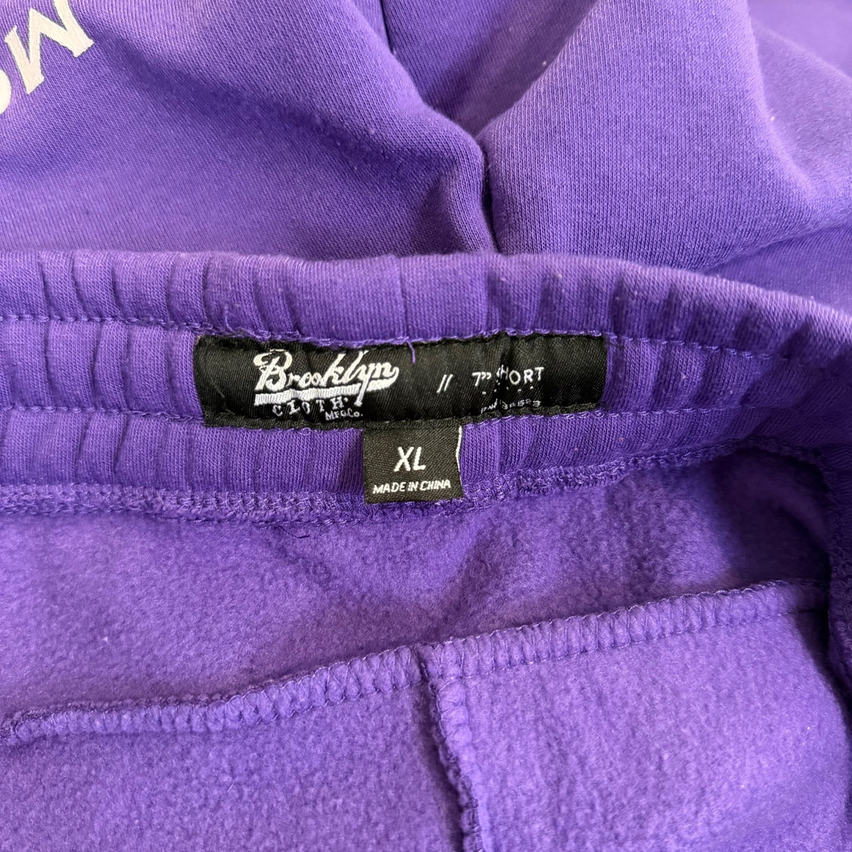 Brooklyn Cloth Purple LA Los Angeles Lakers Basketball Casual Shorts - Men's XL